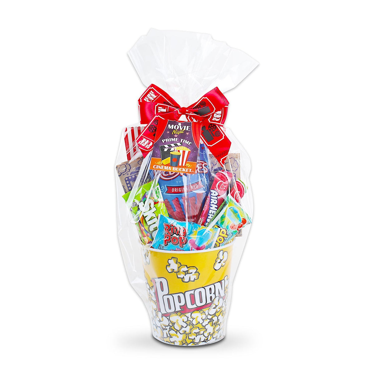 Pop-ular Movie Night Gift Basket