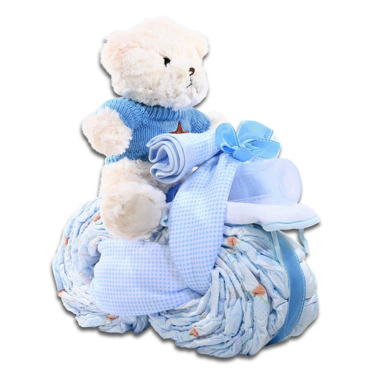 Motorcycle Diaper Cake-Boy Gift