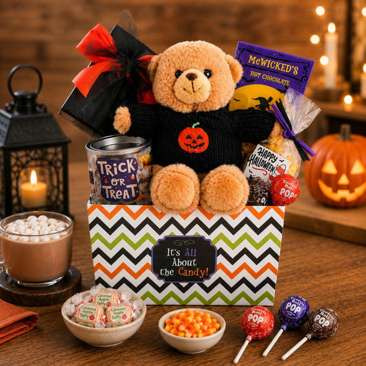 Trick - or - Treat Halloween Gift Basket