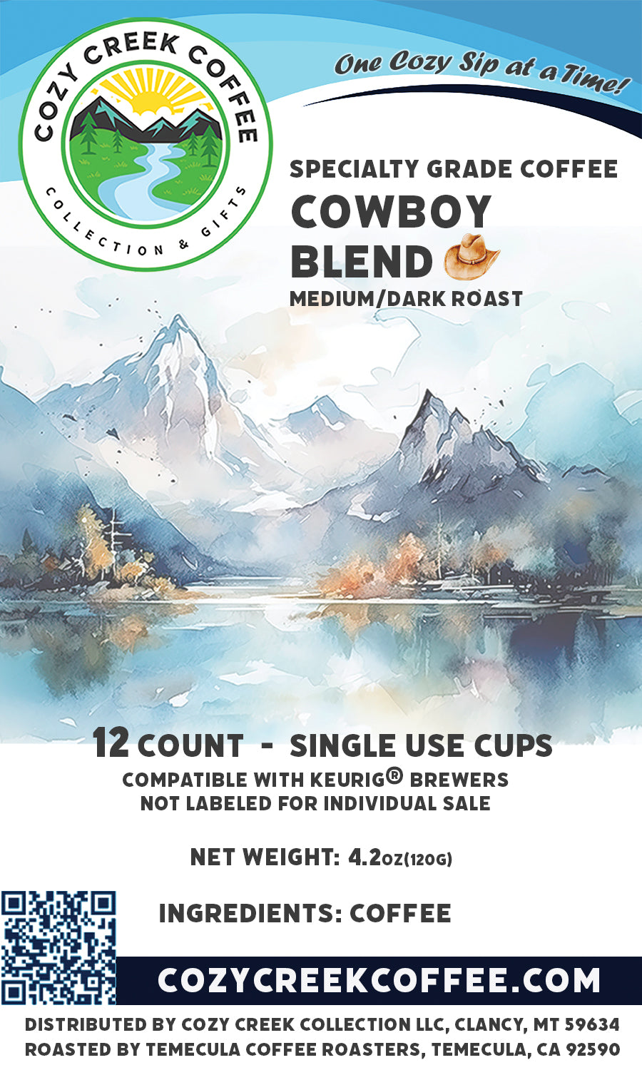 Cowboy Blend (Single-Use Pods)